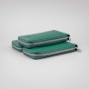 Saffiano Zip Case – Skladné kožené pouzdro na hodinky se zipem