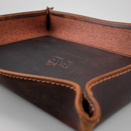 Collectors Watch Tray – Kožená podložka na hodinky a šperky