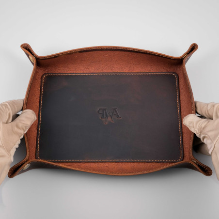 Collectors Watch Tray – Kožená podložka na hodinky a šperky