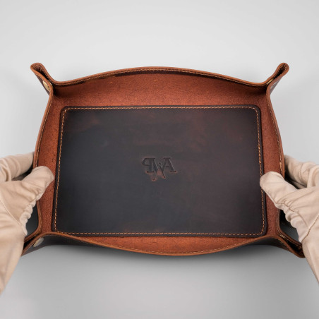 Collectors Watch Tray – Kožená podložka na hodinky a šperky