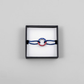 Náramek Rolex GMT Pepsi – textilní s nastavitelnou velikostí